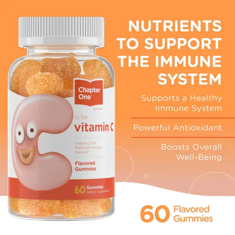 Chapter One, C is For Vitamin C, Flavored Gummies, 60 Gummies – image 2