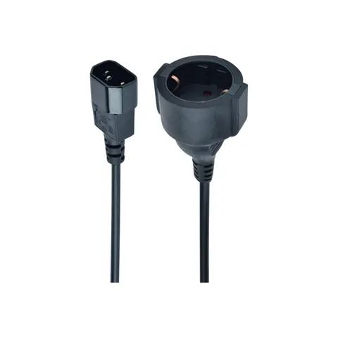 Gembird Cablexpert - Netzteil - IEC 60320 C14 zu CEE 7/4 (W) – Bild 3