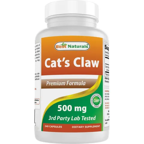 Cat's Claw Capsule, 500 mg, 240 Count – image 3