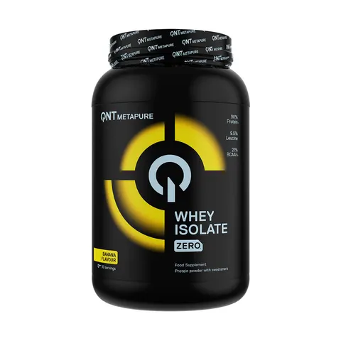 Protéine banane QNT Metapure Whey Isolate Zero – Noir – image 2