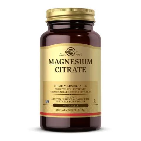 Solgar Magnesium Citrate 60 Units – image 4
