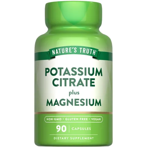 Nature's Truth, Potassium Citrate Plus Magnesium, 90 Capsules – image 2