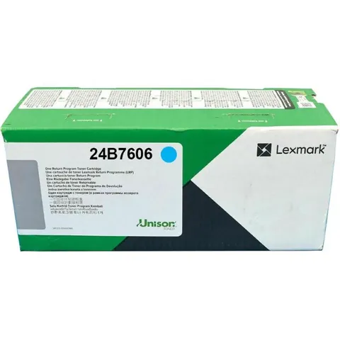 Lexmark cyan - original - tonerpatrone lrp – immagine 2