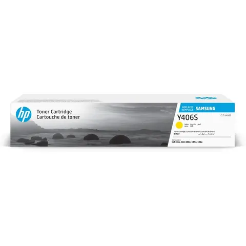 Samsung cartuccia toner giallo originale hp clt-y406s – immagine 4