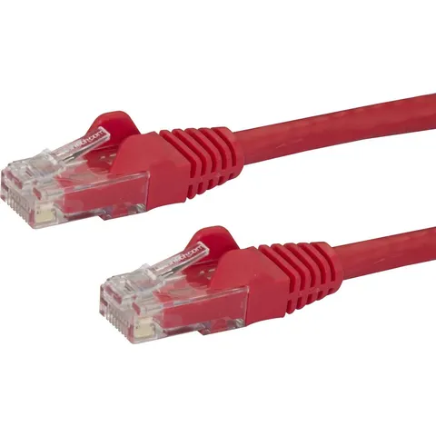 Startech N6PATCH75RD - Netwerkkabel - RJ45 - 22.8 m - Rood – afbeelding 2