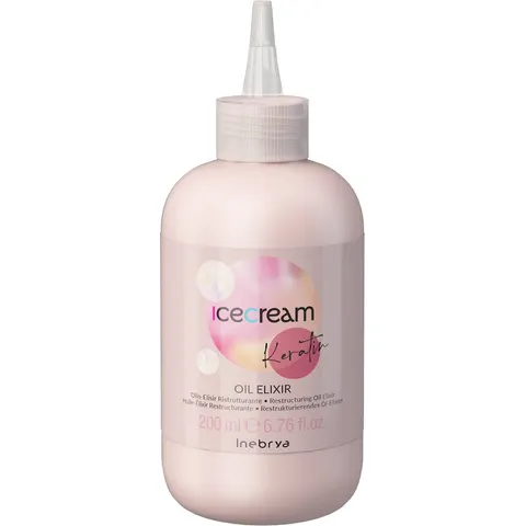 Inebrya - Ice Cream Keratin Oil Elixir 200ML – afbeelding 3