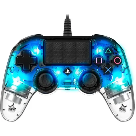 Nacon Compact Official Licensed Bedrade LED Controller - PS4 - Blauw – afbeelding 2