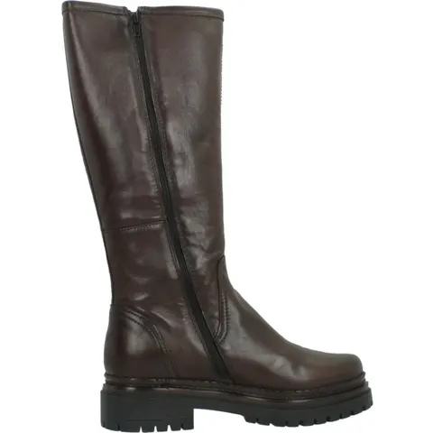 MJUS Bottes plates en cuir – image 2