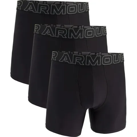 Under Armour Boxershorts UA PERFORMANCE TECH - SOLID 6 IN 3PK Set van 3 – afbeelding 2