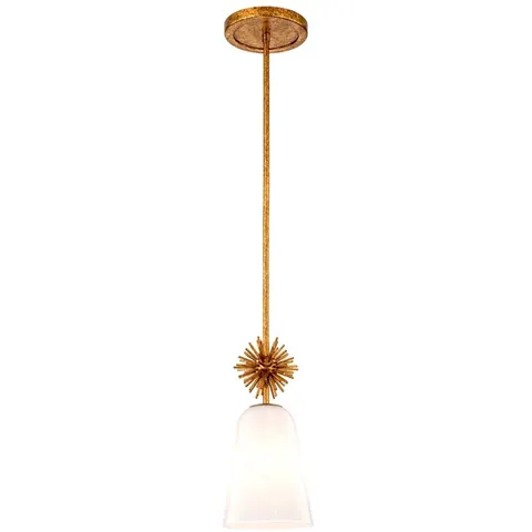 Elstead Lighting LED Hanglamp Staring | 1X E27 Max 40W | Distressed Gold – 106269002 – afbeelding 2