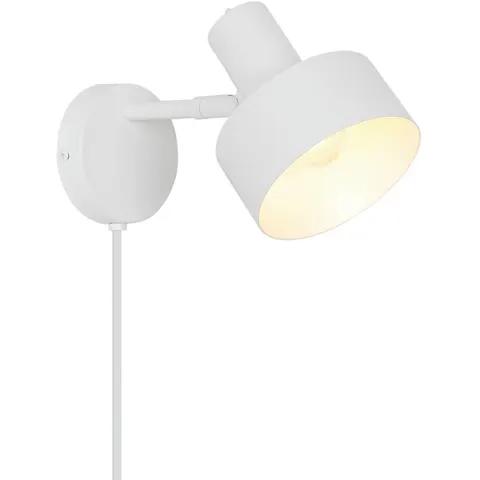 Nordlux-Matis-Wandlamp-E27-Wit – afbeelding 2