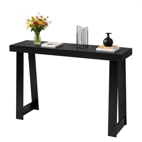 VEVOR Console d’Entrée 118 cm de Long, Table Console Moderne, Table d'Appoint Rectangulaire en Bois, Bout de Canapé Étroit et Long, Meuble de Rangement pour Cou – image 2