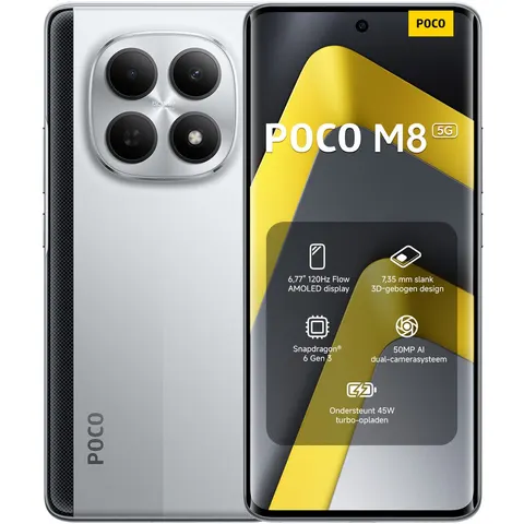 POCO M8 5G Argent 8 GO + 512 GO – image 2