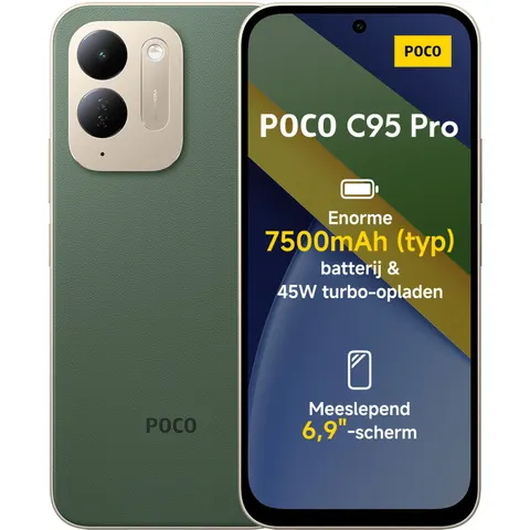 POCO C95 Pro Vert 6 GO + 128 GO – image 2