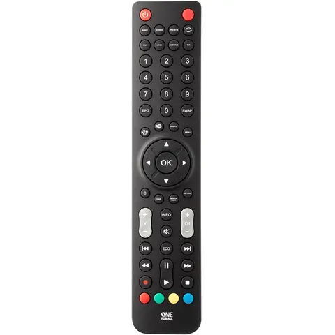 Télécommande universelle ONE FOR ALL URC1921 compatible TV Sharp noire 53 boutons infrarouge – image 2