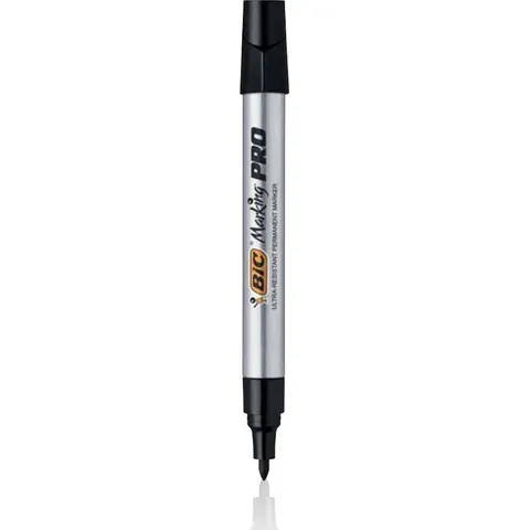 Viltstift Bic Pro rond medium zwart – afbeelding 2