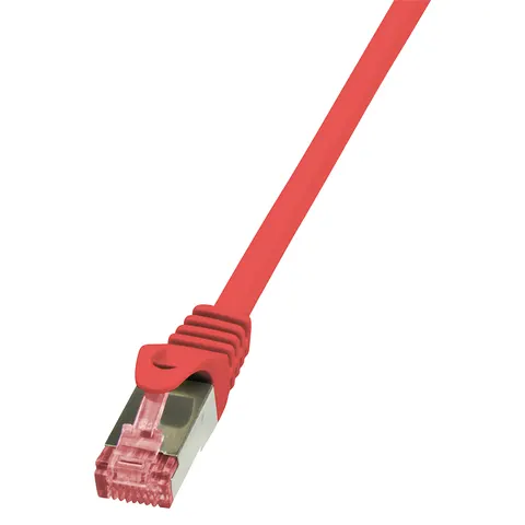 LogiLink Patchkabel, Kat. 6, S/FTP, 0,25 m, rot – Bild 2