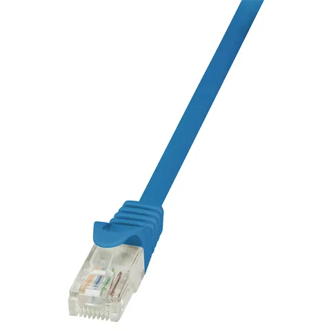 LogiLink Patchkabel, Kat. 5e, U/UTP, 0,25 m, blau – Bild 2