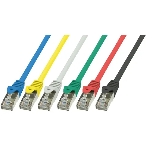 LogiLink Patchkabel, Kat. 5e, SF/UTP, 1,0 m, grau – Bild 2