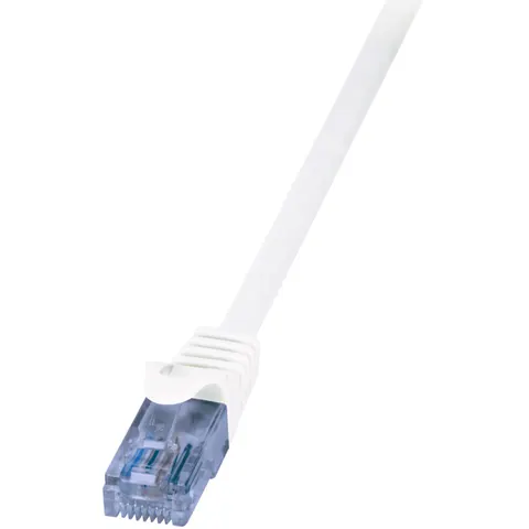 LogiLink Patchkabel EconLine, Kat. 6A, U/UTP, 3,0 m, weiß – Bild 2