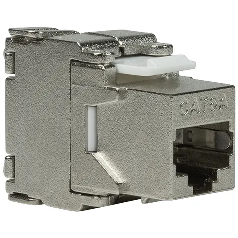 LogiLink Keystone Modul Kat.6A, Klasse EA, geschirmt, grau – Bild 2