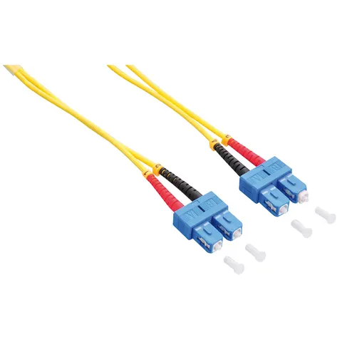 LWL Patchkabel OS2 SC / SC 1,0m 9/125µ Duplex LogiLink – Bild 2