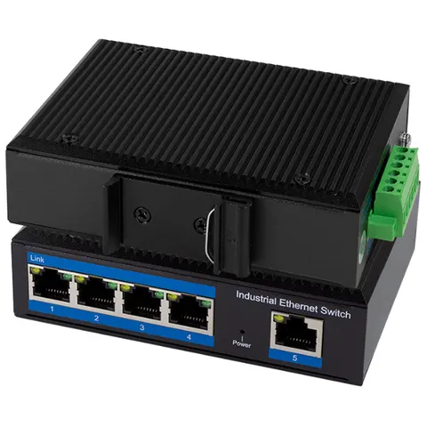 LogiLink Industrial Fast Ethernet Switch, 5-Port, Unmanaged – Bild 2