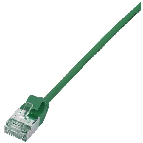 LogiLink Patchkabel Ultraflex, Kat. 6A, U/FTP, 0,3 m, grün – Bild 2