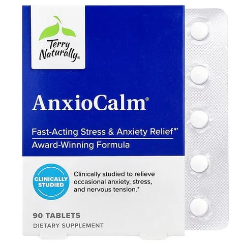Terry Naturally, AnxioCalm, 90 Tablets – image 2