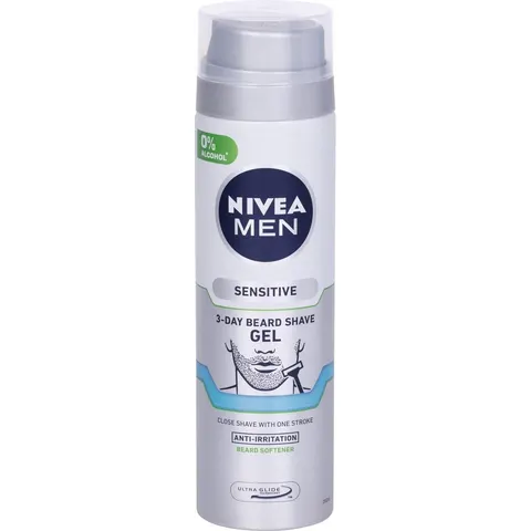 NIVEA MEN Sensitive Scheergel met Kalmerende Werking 200 ml – afbeelding 2