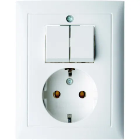 Hager Berker S Combinatie schakelaar/wcd – afbeelding 2