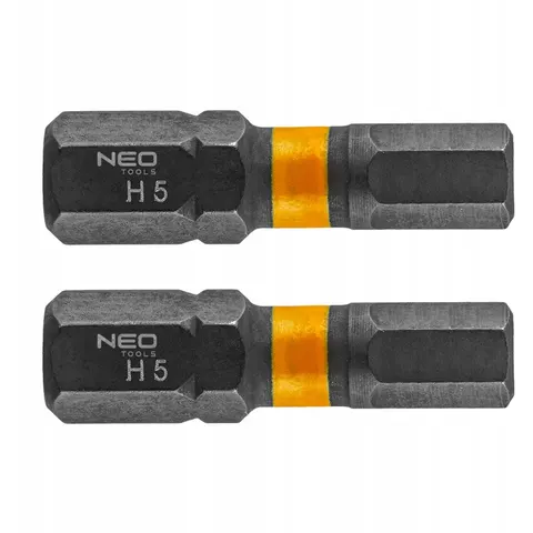 NEO TOOLS Slagbits HEX5 x 25mm 2 stuks – afbeelding 2