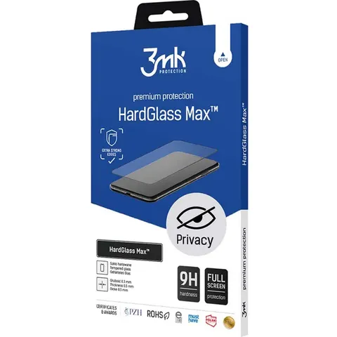 Apple iPhone 7/8 - 3mk HardGlass Max Privacy – afbeelding 2