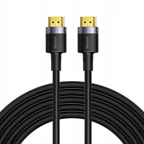 Kabel Hdmi Baseus Cafule 4K 5m czarny – zdjęcie 3