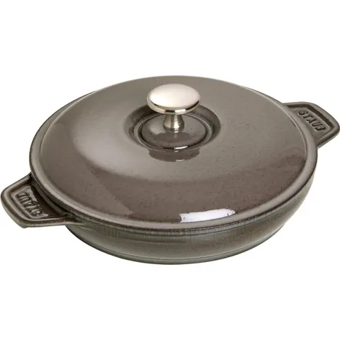 Staub Back- und Servierplatte 750 ml Graphit mit Deckel – Bild 2