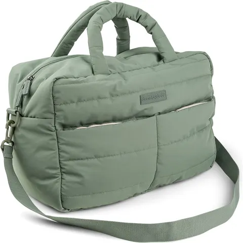 Gesteppte Wickeltasche – gruen – Bild 2