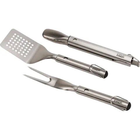 GrillOut Grillbesteck-Set, 3-teilig – Bild 2