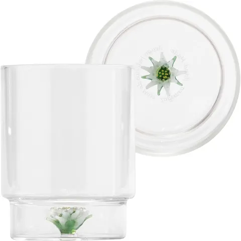Teca Winter Game Edelweiss Glas 350 ml – Bild 2