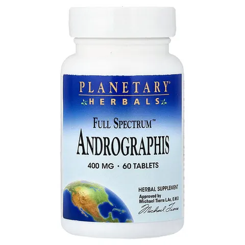 Planetary Herbals, Full Spectrum Andrographis, 400 mg, 60 Tablets – image 2