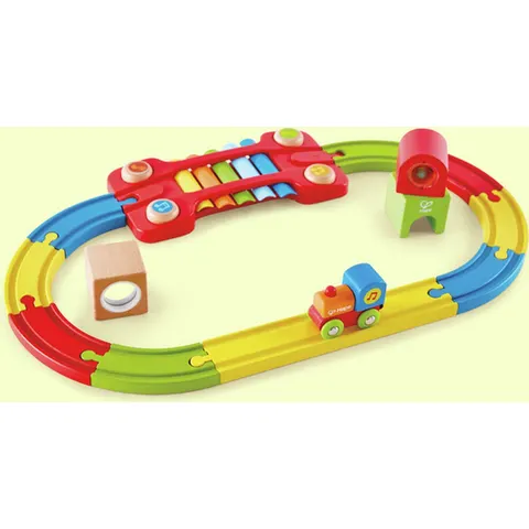 Hape Zintuiglijke Spoorweg – afbeelding 2