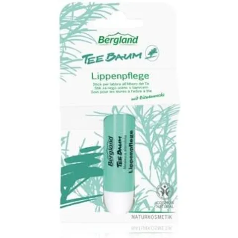 Bergland Teebaum Lippenbalsem, Transparent, 4.8 g – afbeelding 2