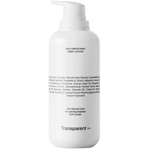 400ml Transparent Lab AHA Smoothing Body Lotion – image 2