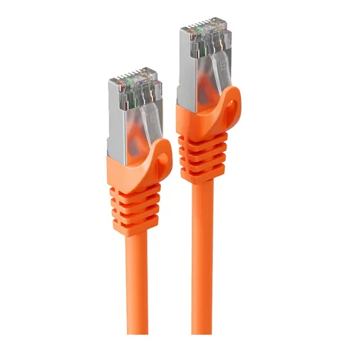 shiverpeaks Patchkabel, Kat. 6A, S/FTP, 1,0 m, orange – Bild 2