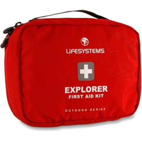 LifeSystems Explorer First Aid Kit, Erste-Hilfe-Set – Red Onesize – Bild 2