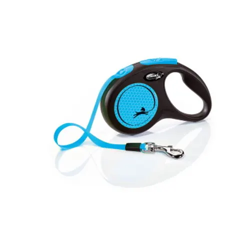 Flexi Laisse New Neon bleu S – image 2