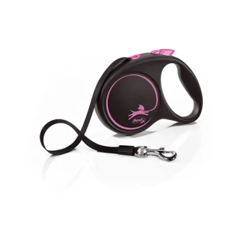 Flexi Sangle Black Design rose M, 5 m, 25 kg – image 2