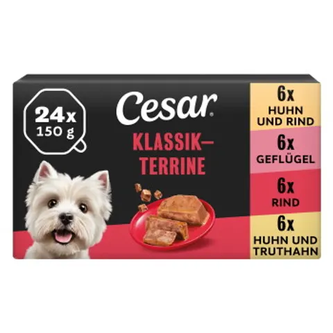 Cesar Multipack Terrine classique 24x150g – image 3