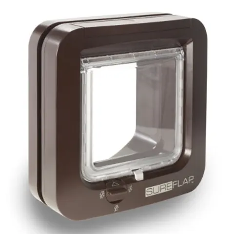 SureFlap Chatière commandée par puce électronique marron – image 2