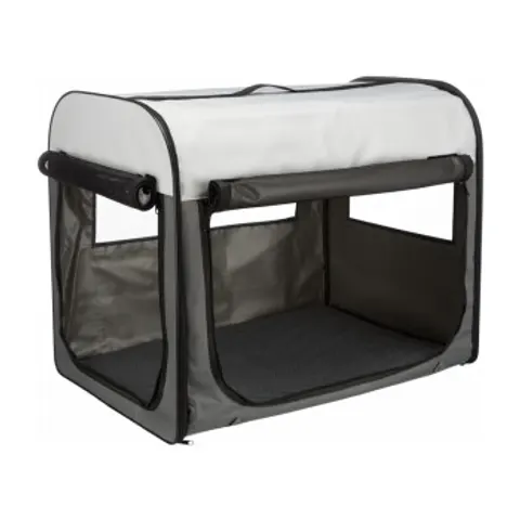 Trixie Cage souple Basic Box gris foncé/gris clair M – image 3