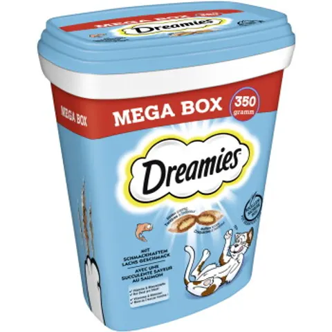 Dreamies Mega Box 350g Saumon – image 2